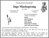 eine Anzeige