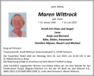 eine Anzeige